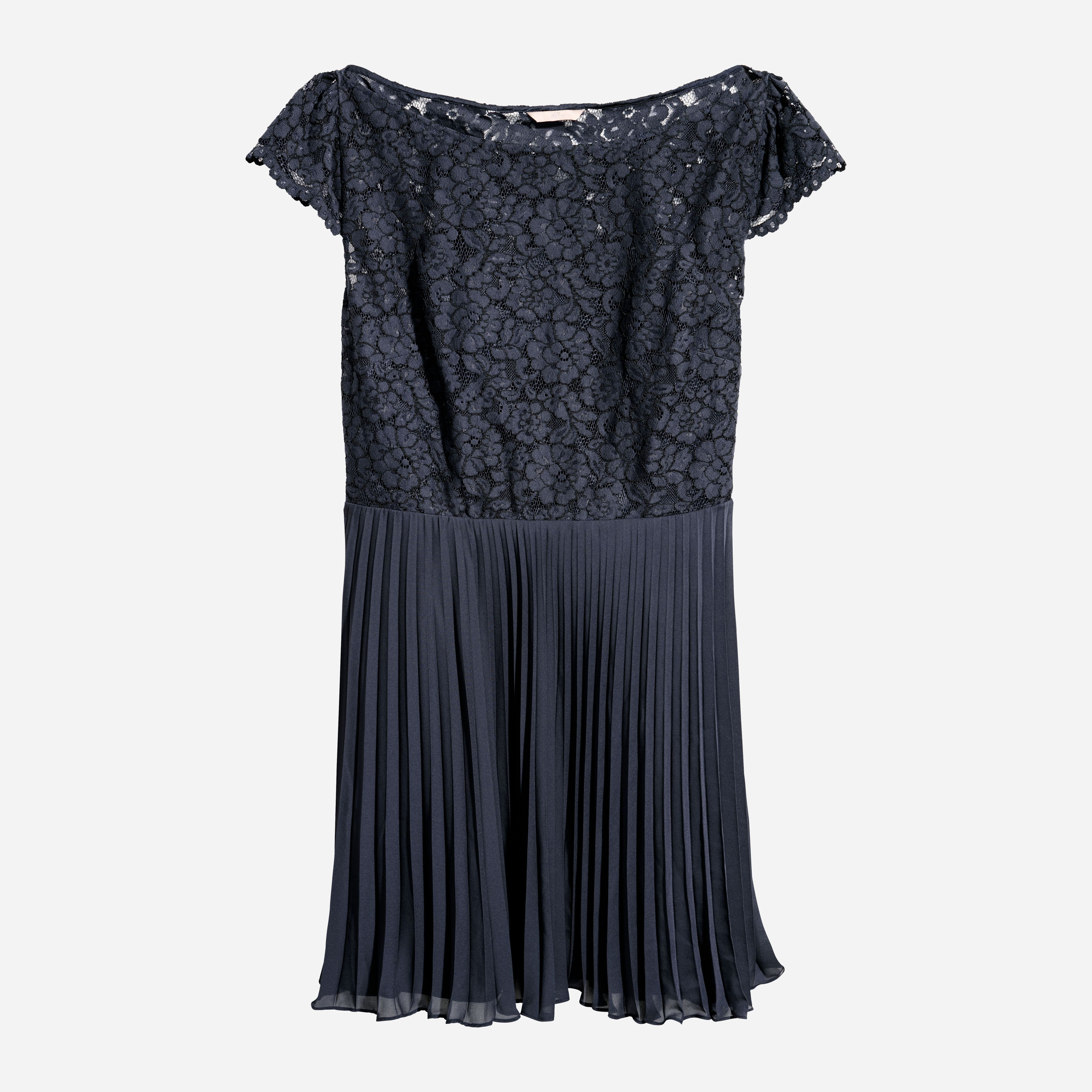 

Платье H&M XAZ096029RLXD  Темно-синее, Платье H&M XAZ096029RLXD 46 Темно-синее