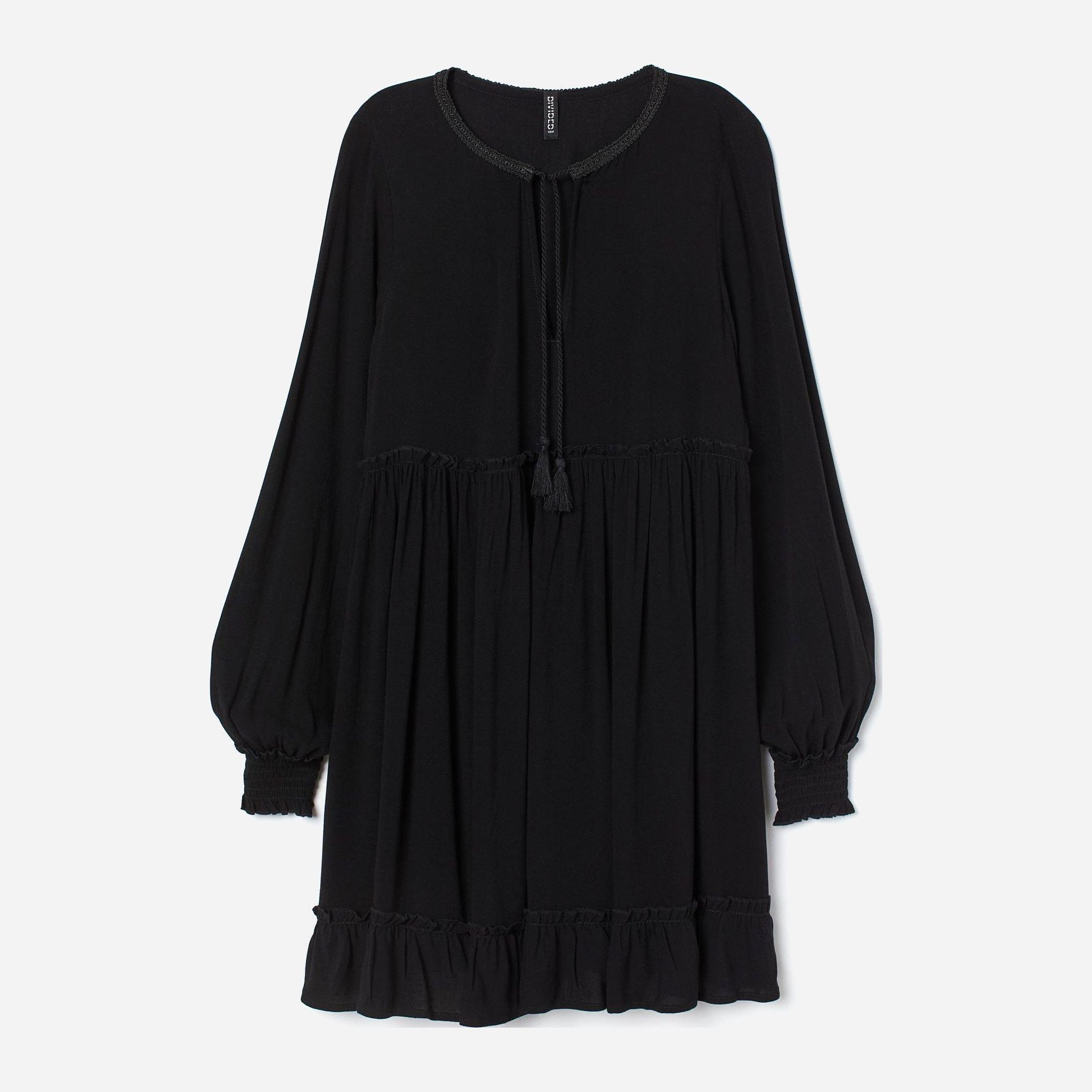 

Платье H&M XAZ207235RDUA L Черное