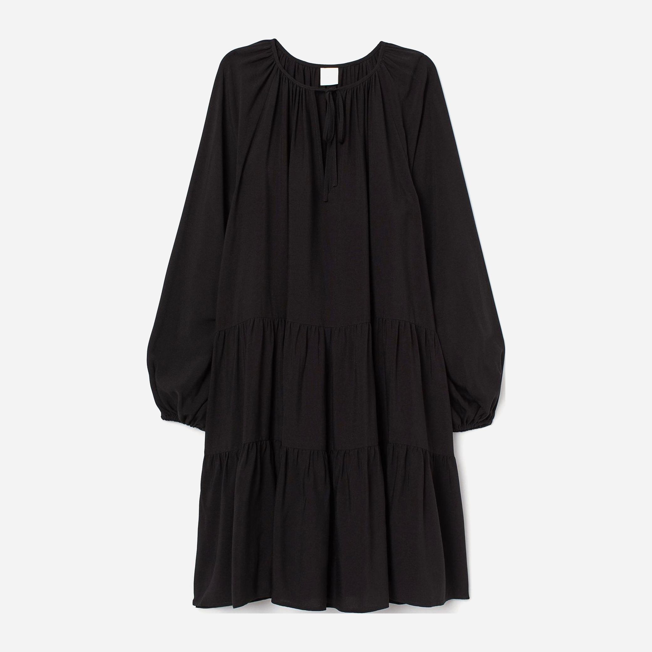 

Платье H&M XAZ207236MIPR XXL Черное