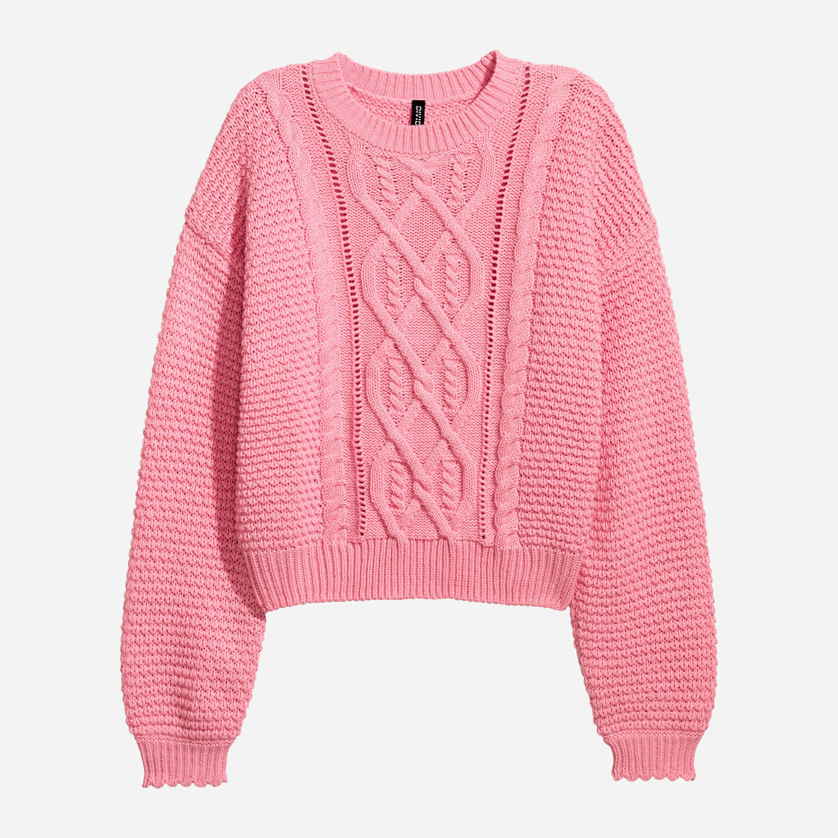 

Джемпер H&M XAZ098479EUKZ L Розовый