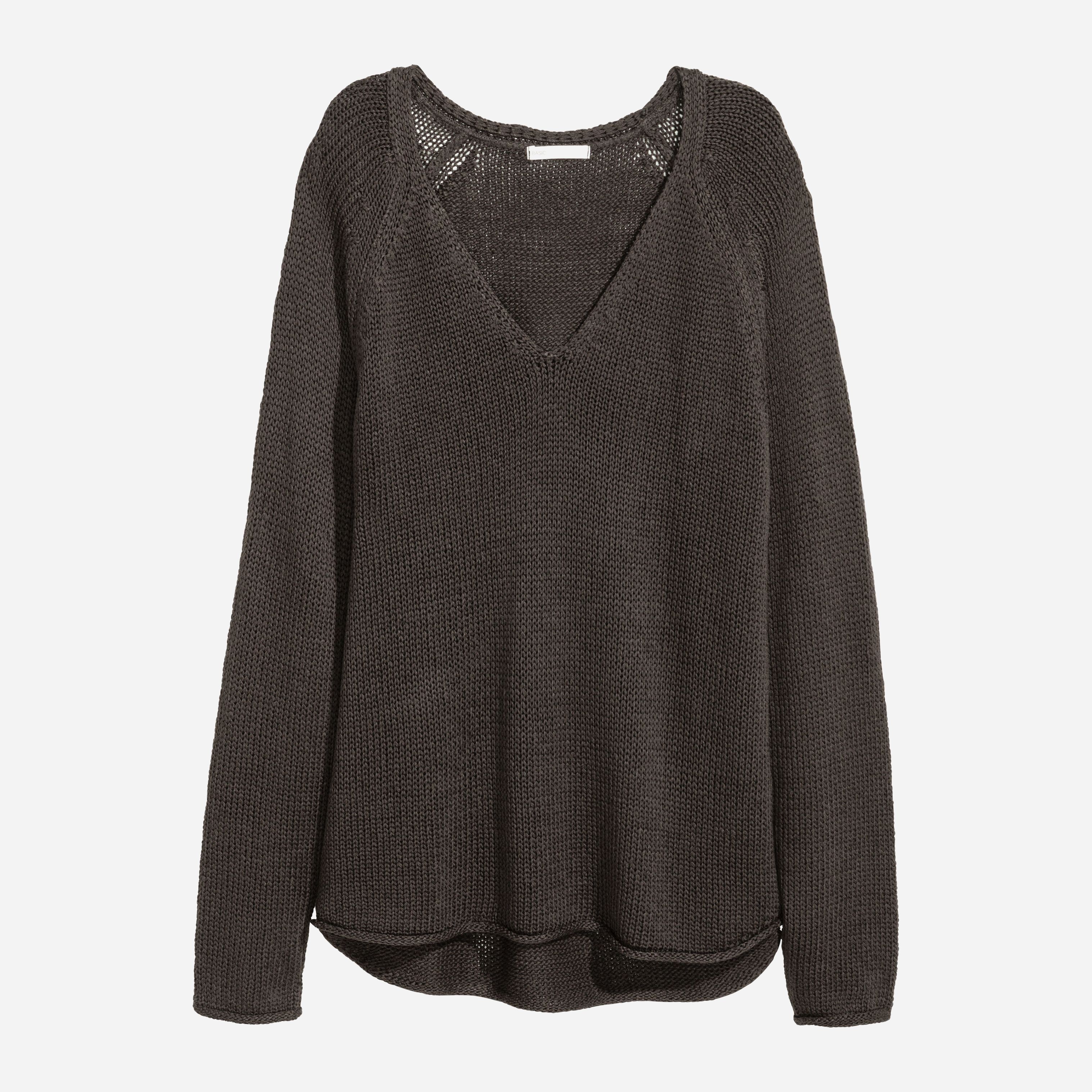

Пуловер H&M XAZ112255SMOP S Темно-серый
