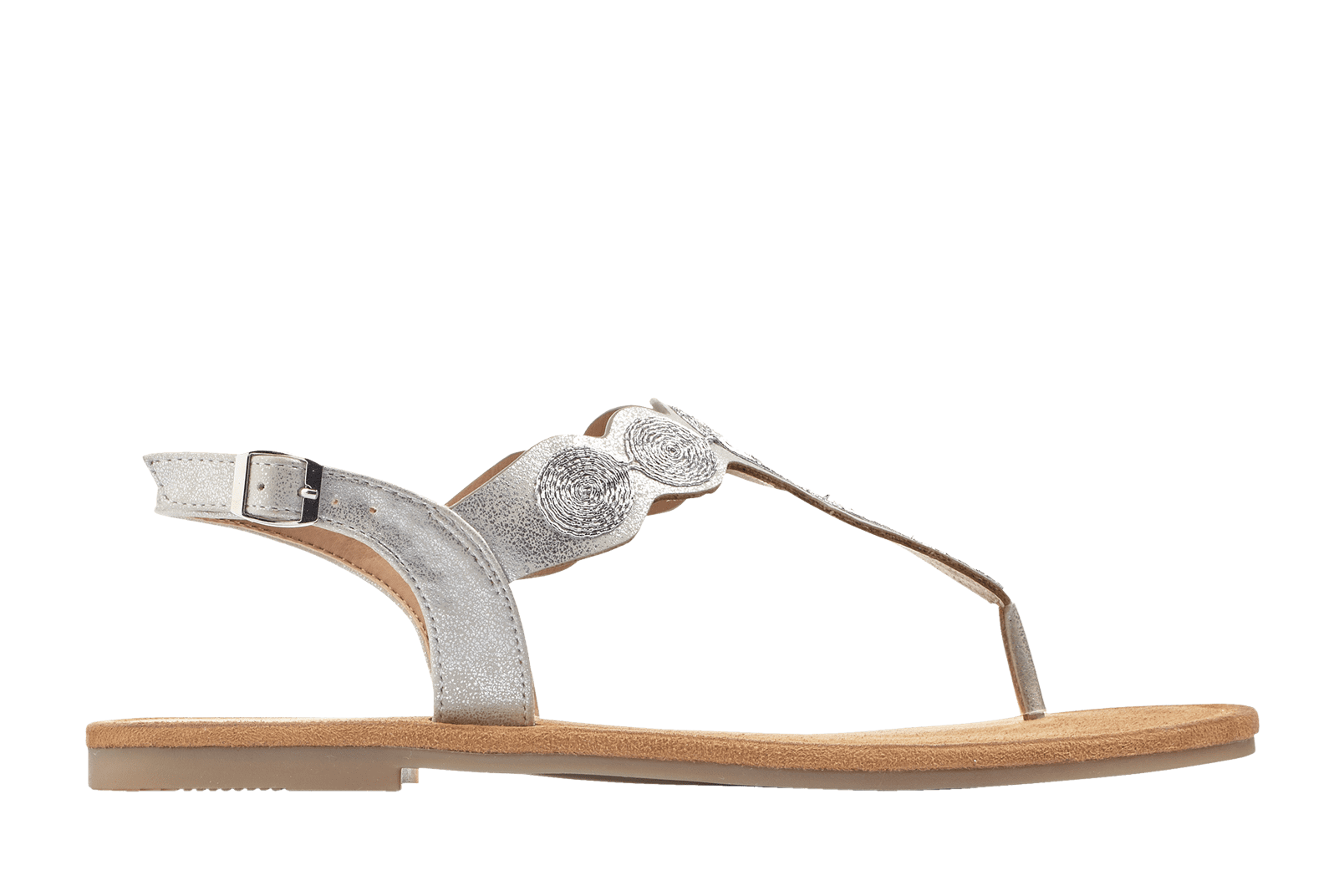 

Сандалии женские Rieker 42 серебристый (V7565-90/42/ЦО0005709)