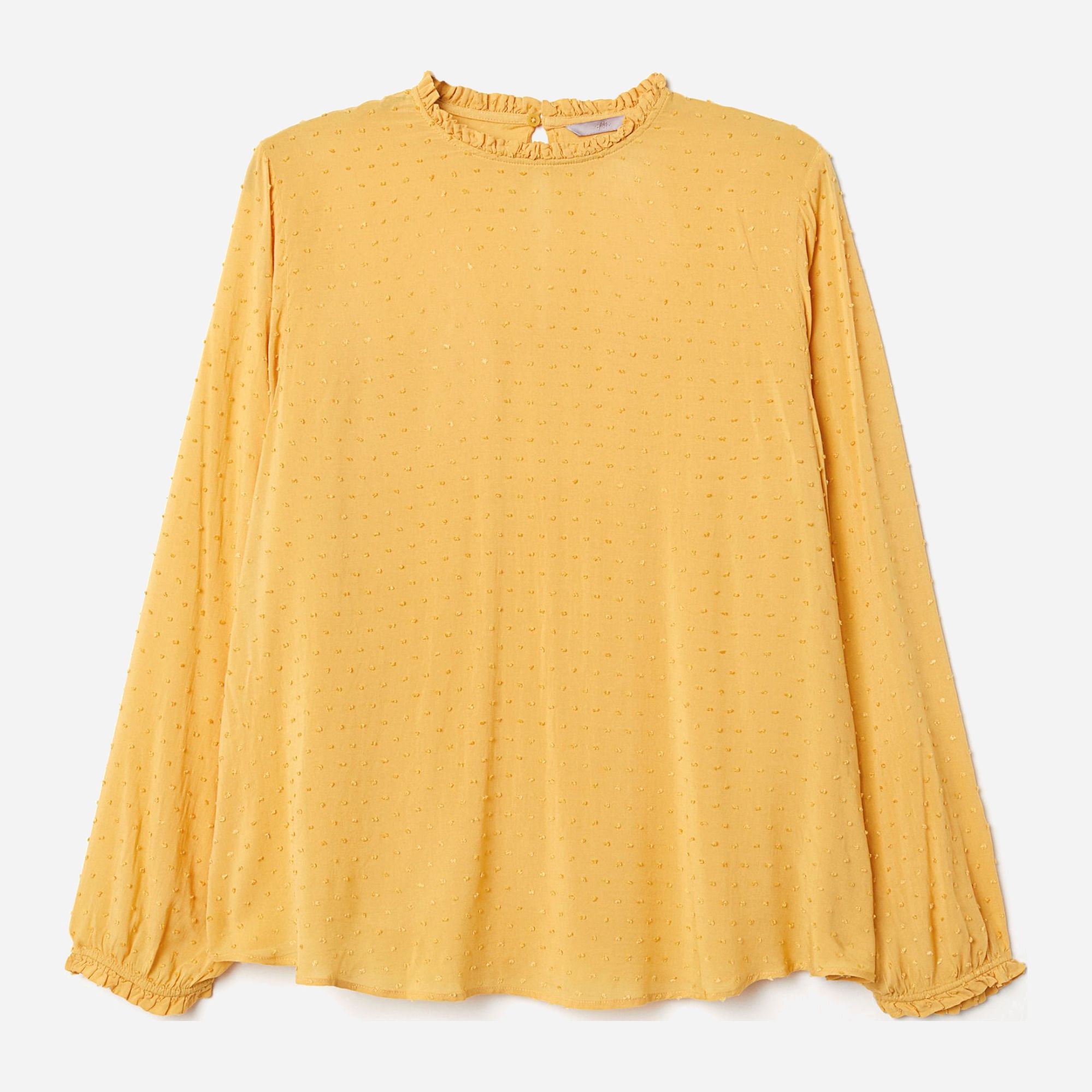 

Блузка H&M XAZ116920DUGJ  Горчичная, Блузка H&M XAZ116920DUGJ 54 Горчичная