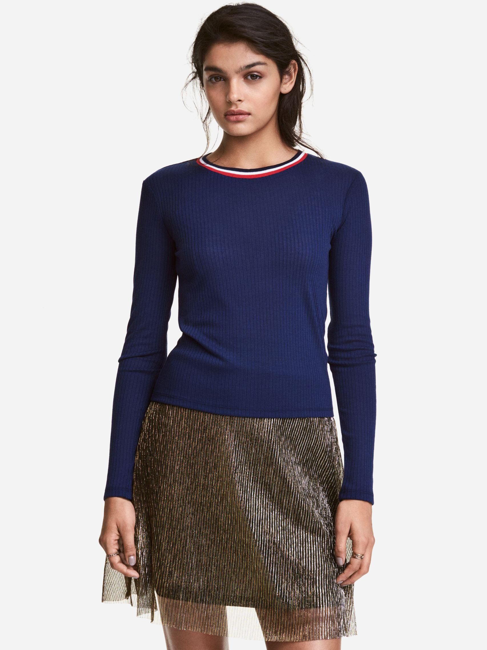 

Лонгслив H& XAZ137119LZBH  Темно-синий с красным и белым, Лонгслив H&M XAZ137119LZBH M Темно-синий с красным и белым