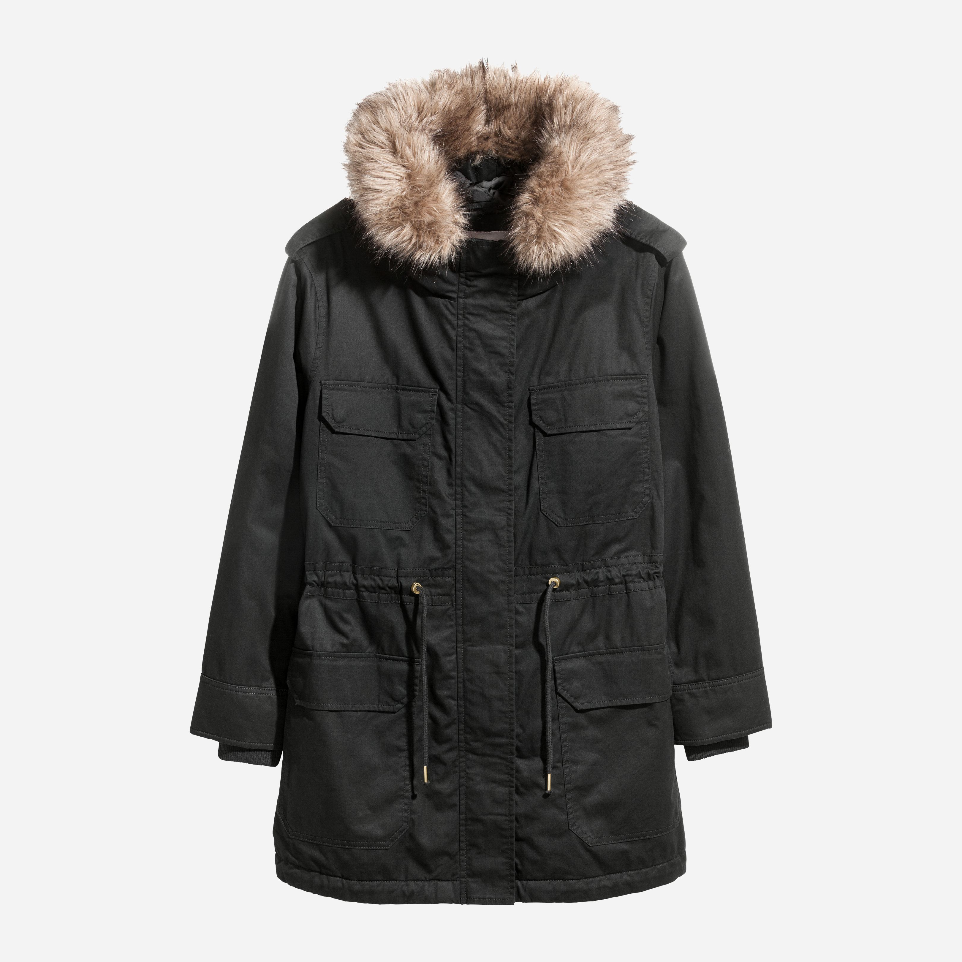 

Парка H&M XAZ181079ZYKT  Черная, Парка H&M XAZ181079ZYKT 46 Черная