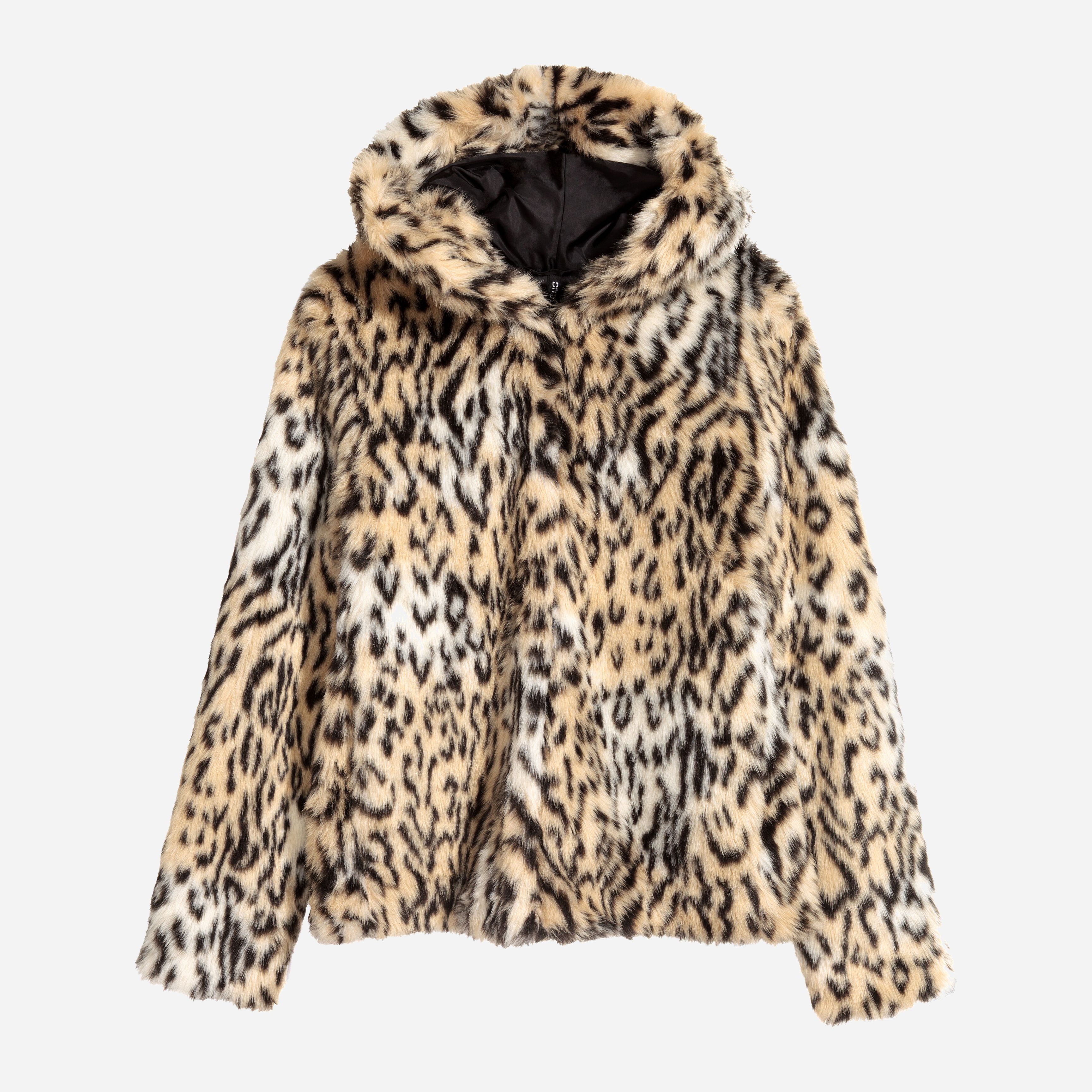 

Эко полушубок H&M XAZ155824QQQV 32 Леопардовый