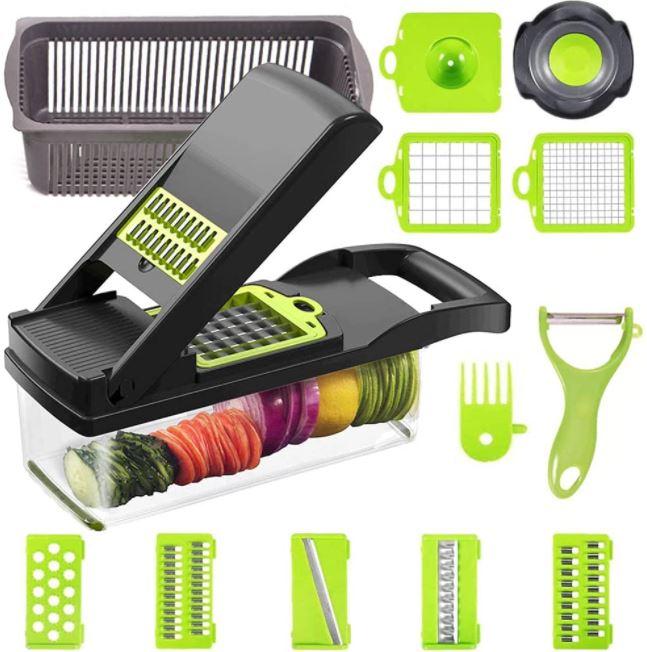 

Овочерізка ручна veggie slicer 14в1 універсальна