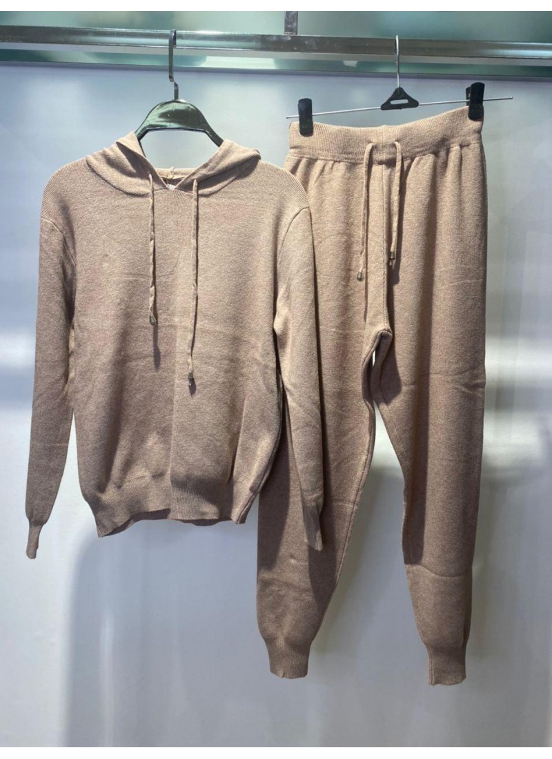 

Костюм прогулочный с капюшоном 001# Modern Boutique мокко,  КО001, Костюм прогулочный с капюшоном 001# Modern Boutique мокко, one size КО001