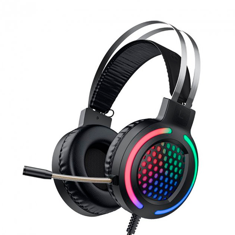 

Наушники гарнитура накладные игровые Hoco ESD03 Black