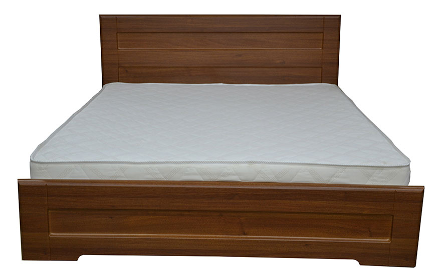 

Кровать Кармен с газовым подъемным механизмом Неман 140х200 орех светлый