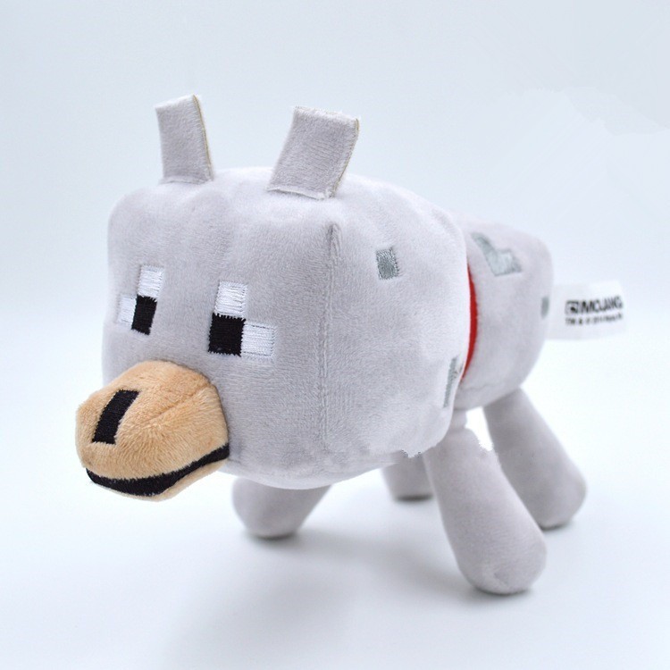 

Игрушка Собака из игры Майнкрафт 20 см