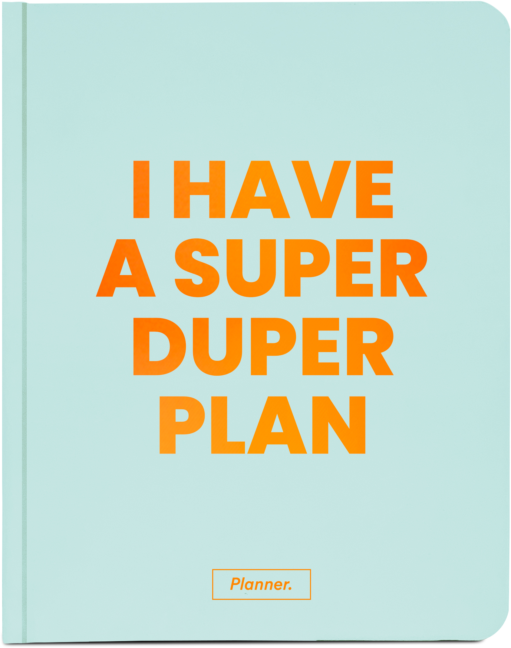 

Планер Orner I have a super duper plan Turquoise (orner-1485)
