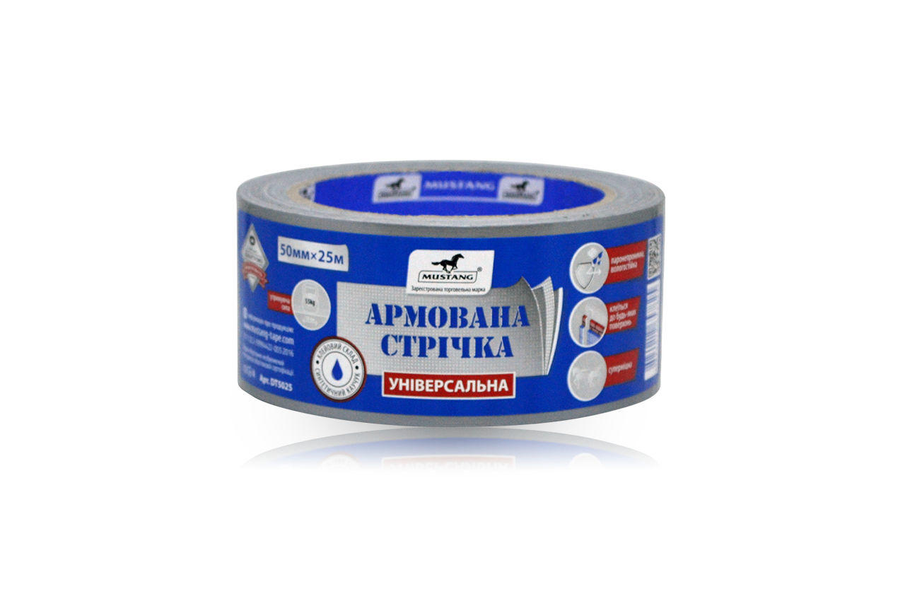 

Скотч армированный Mustang - 50 мм x 25 м (000059967)