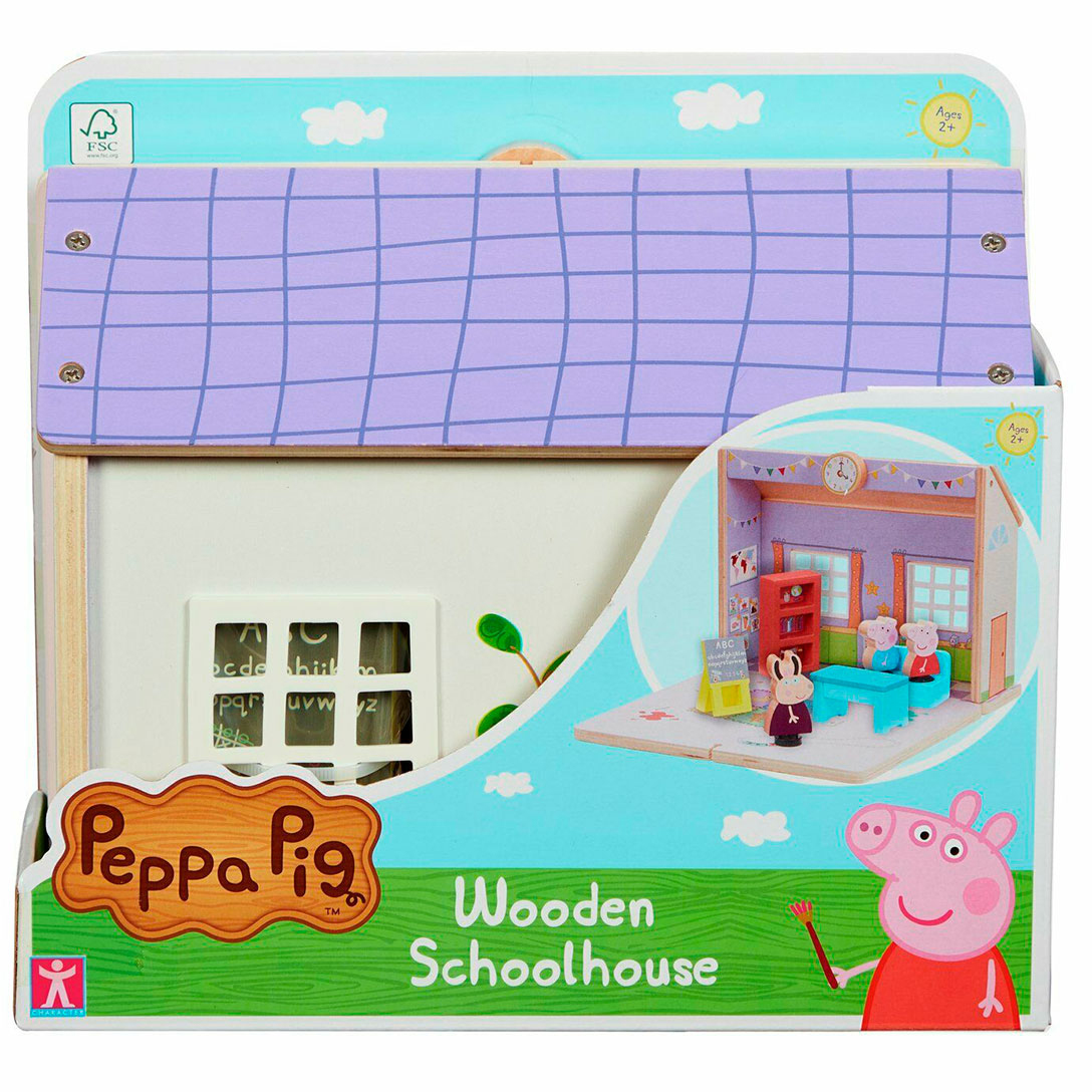 

Деревянный игровой набор Peppa Pig Школа Пеппы (5029736072124)