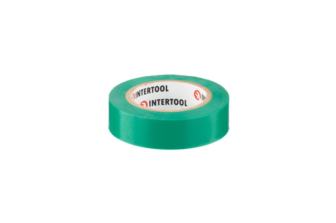 

Лента изоляционная Intertool - 20 м x 17 x 0,15 мм зеленая (000072948)