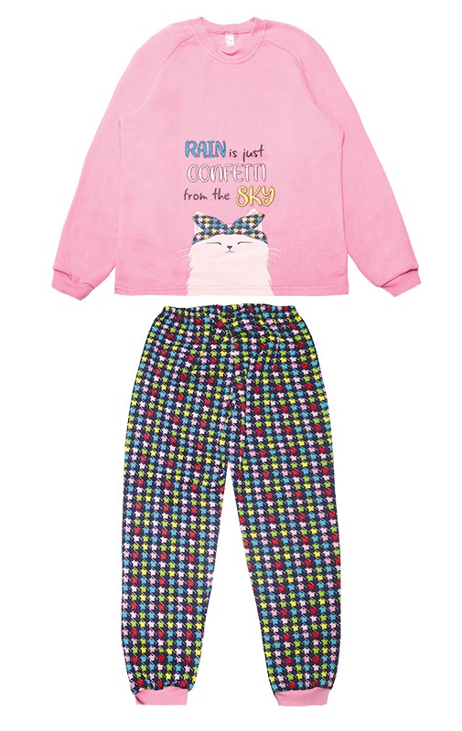 

Детская пижама для девочки Габби PGD-19-8 122 розовый (11883)