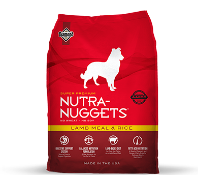 

Сухой корм Nutra Nuggets Lamb & Rice (Нутра Наггетс Лемб енд Райс) для взрослых собак с ягненком 3 кг