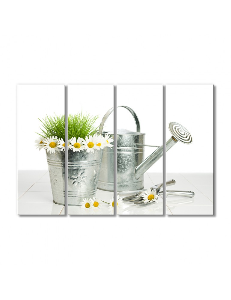 

Модульная картина Artel «Ромашки в ведерке» 4 модуля 120x180 см