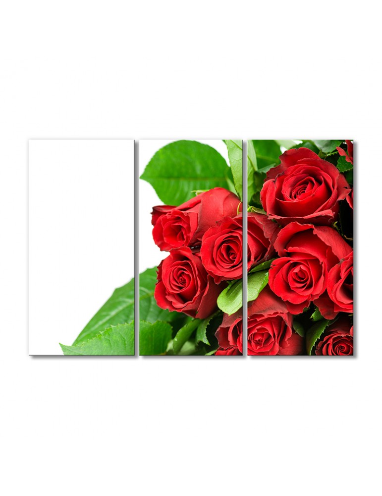 

Модульная картина Artel «Романтичный букет розочек» 3 модуля 80x120 см