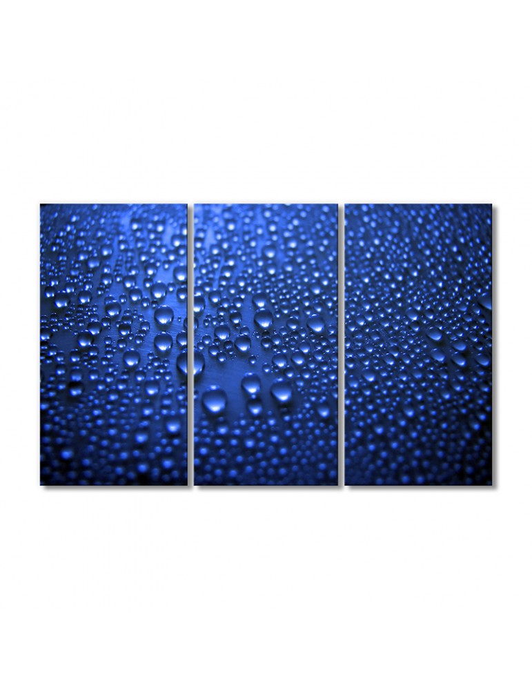 

Модульная картина Artel «Синие капли» 3 модуля 70x105 см