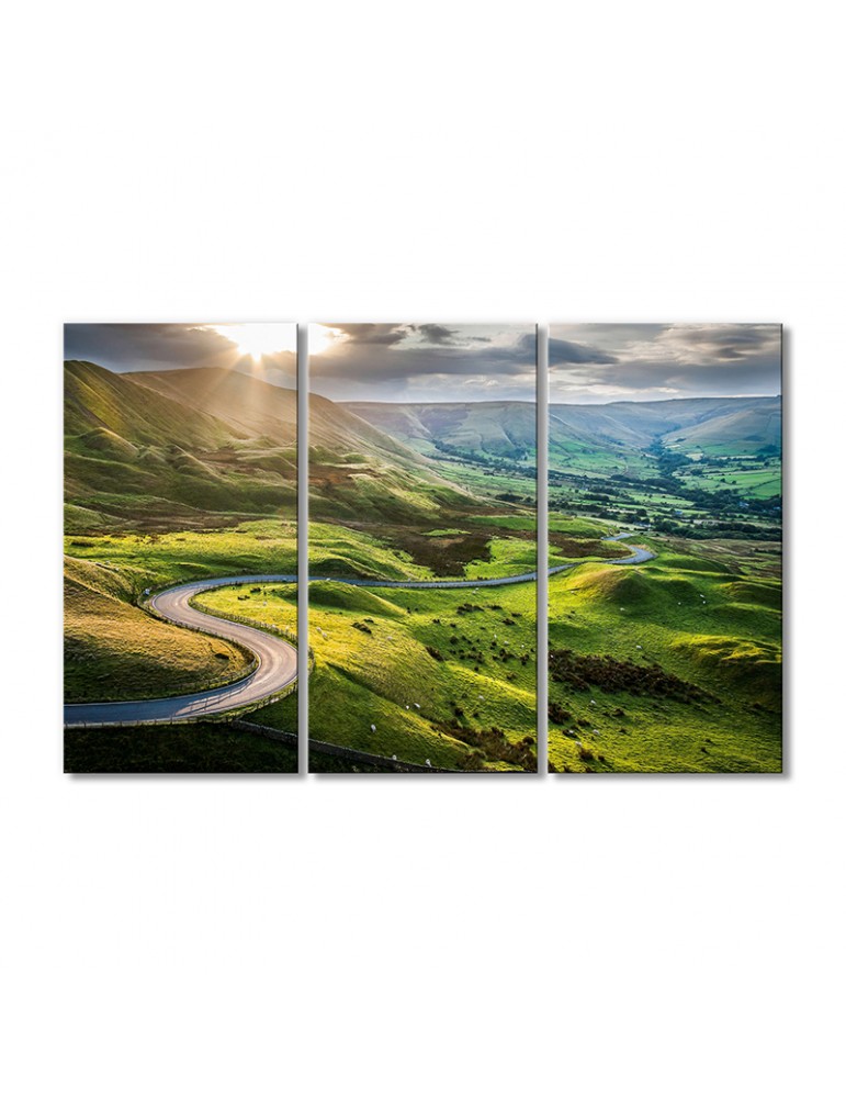 

Модульная картина Artel «Сельский пейзаж» 3 модуля 60x90 см