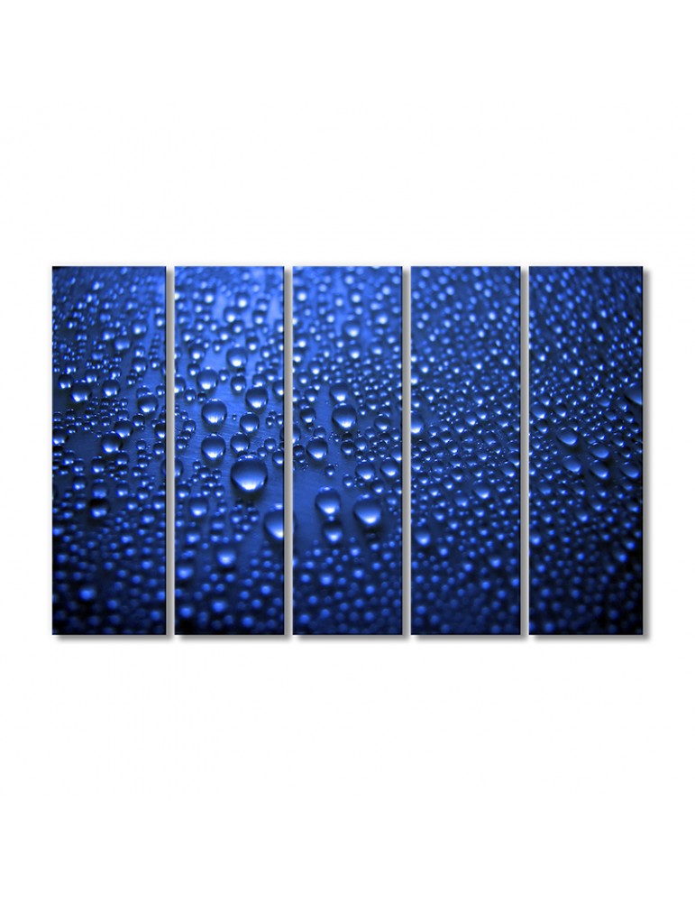 

Модульная картина Artel «Синие капли» 5 модулей 70x105 см