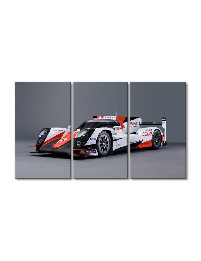 

Модульная картина Artel «Тойота TS050 Гибрид» 3 модуля 60x90 см