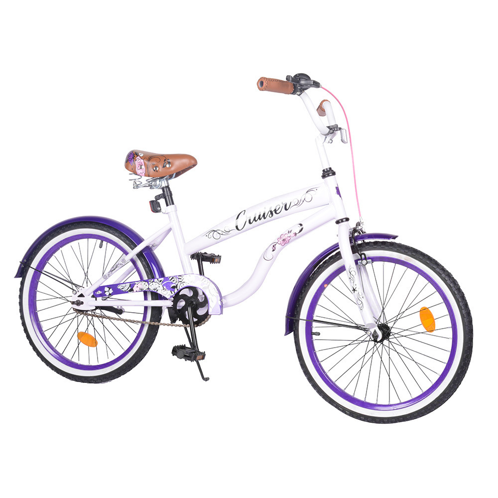 

Велосипед Tilly Cruiser 20" White / Purple (T-22035)