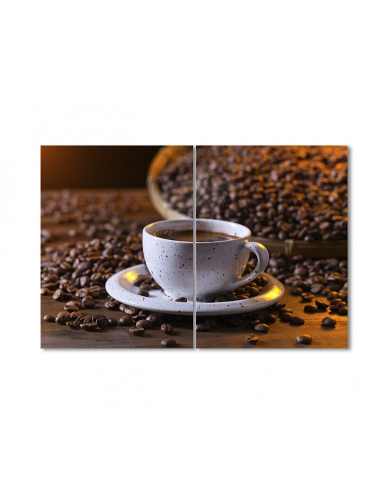 ROZETKA |  картина Artel «Чашка кофе и рассыпанные зерна кофе .