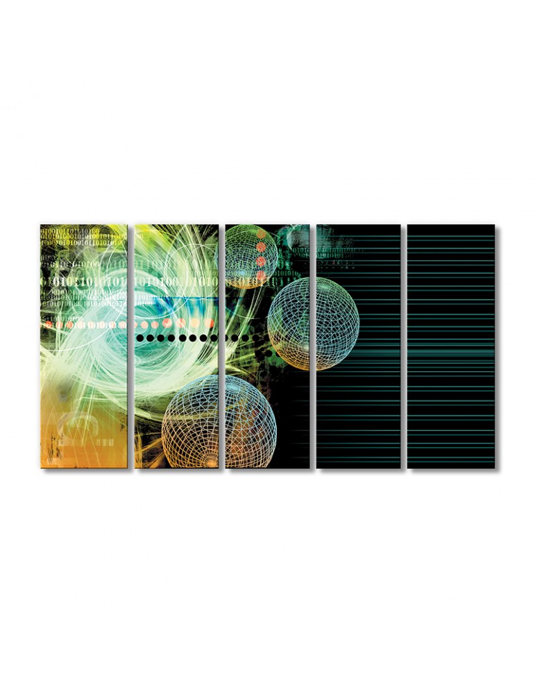 

Модульная картина Artel «Цифра» 5 модулей 120x180 см