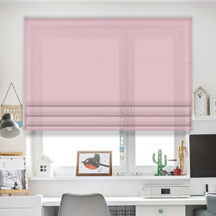 

Римские шторы JQ Бархатная роза 230х170, Верёвочный