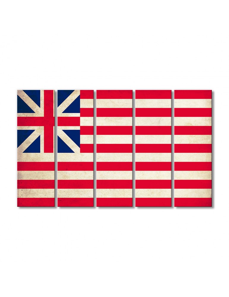 

Модульная картина Artel «Флаг США в период 1776-1777 гг.» 5 модулей 70x105 см