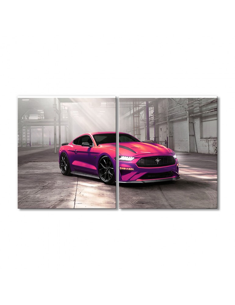 

Модульная картина Artel «Форд Мустанг Шелби GT500» 2 модуля 90x135 см