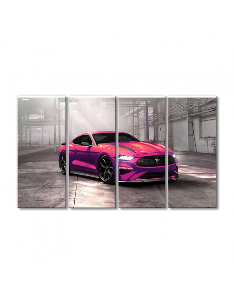 

Модульная картина Artel «Форд Мустанг Шелби GT500» 4 модуля 80x120 см