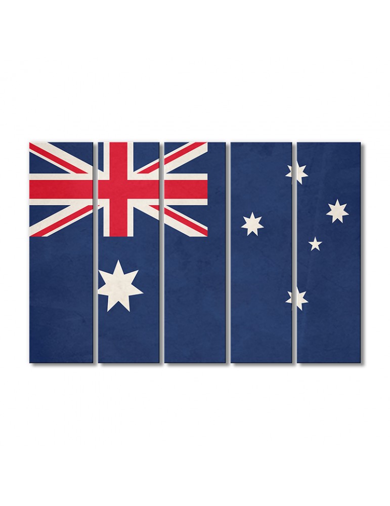 

Модульная картина Artel «Флаг Австралии (Австралийского Союза)» 5 модулей 120x180 см