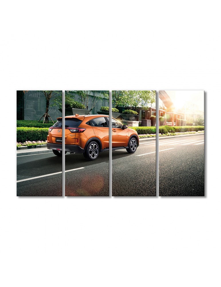 

Модульная картина Artel «Хонда Vezel авто 2019 года» 4 модуля 60x90 см