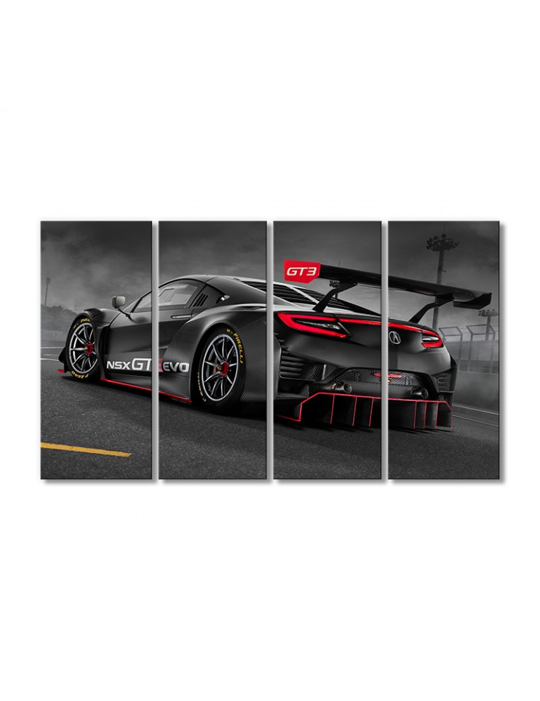 

Модульная картина Artel «Хонда Акура NSX» 4 модуля 60x90 см