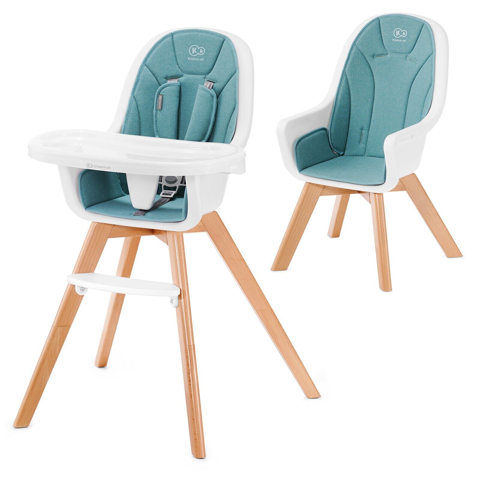 

Стульчик для кормления Kinderkraft Tixi Turquoise (KKKTIXITRQ0000)