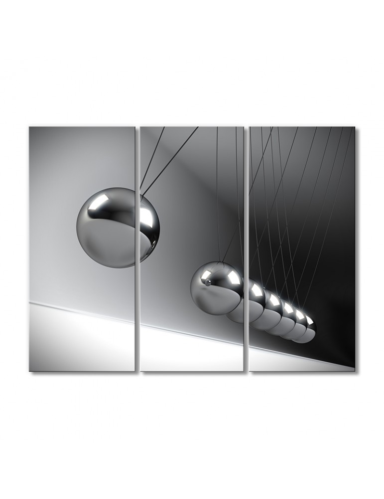 

Модульная картина Artel «Шары Ньютона» 3 модуля 50x75 см