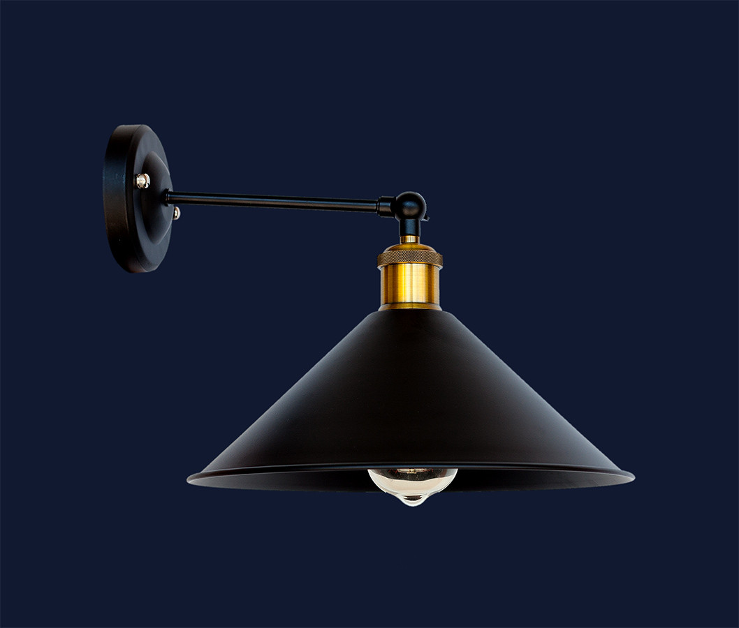 

Бра в стиле лофт Levistella 752W6855F-1 BK(300)