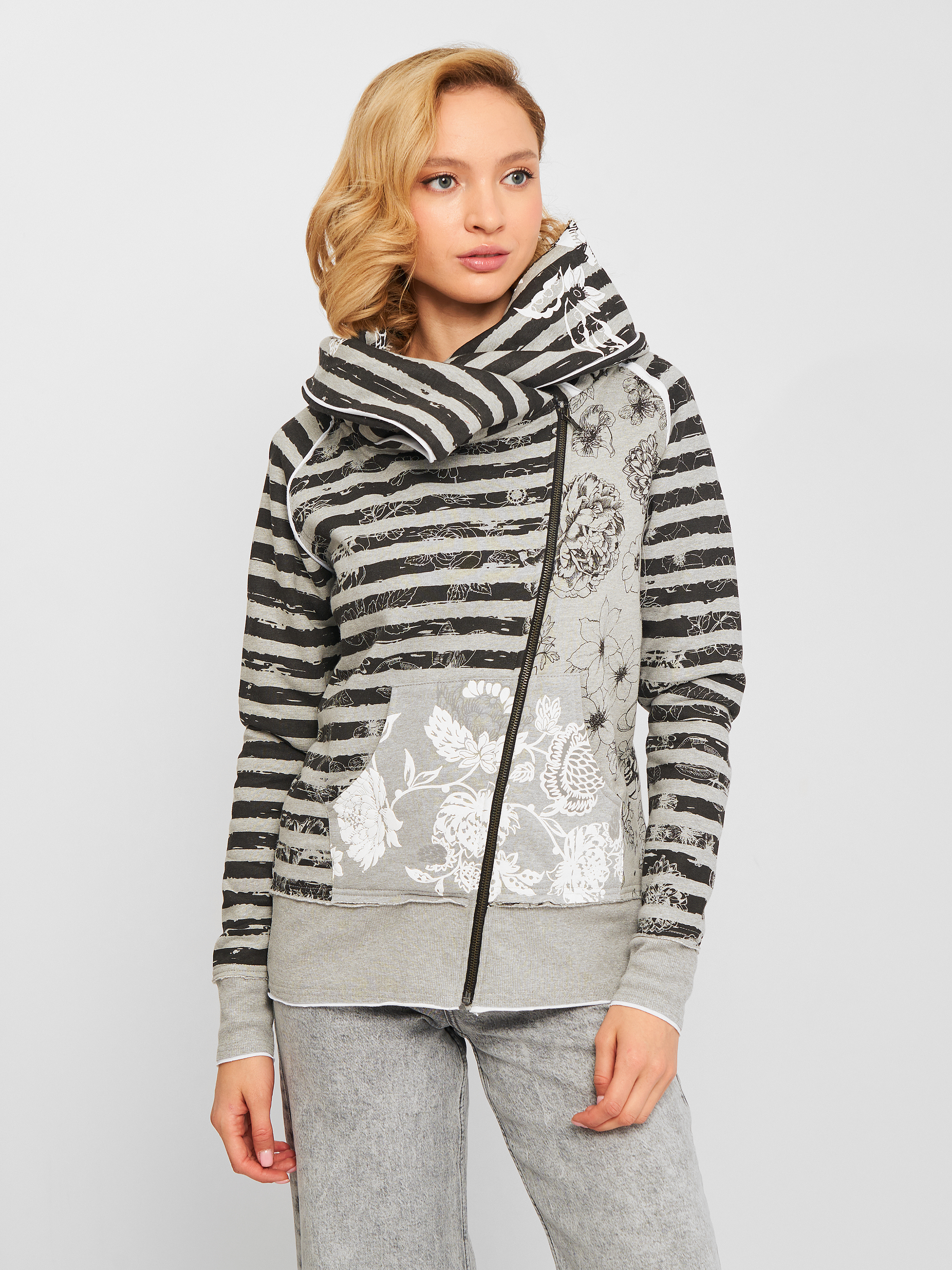 

Толстовка Desigual 18WWSKXD-2042 XS Серая