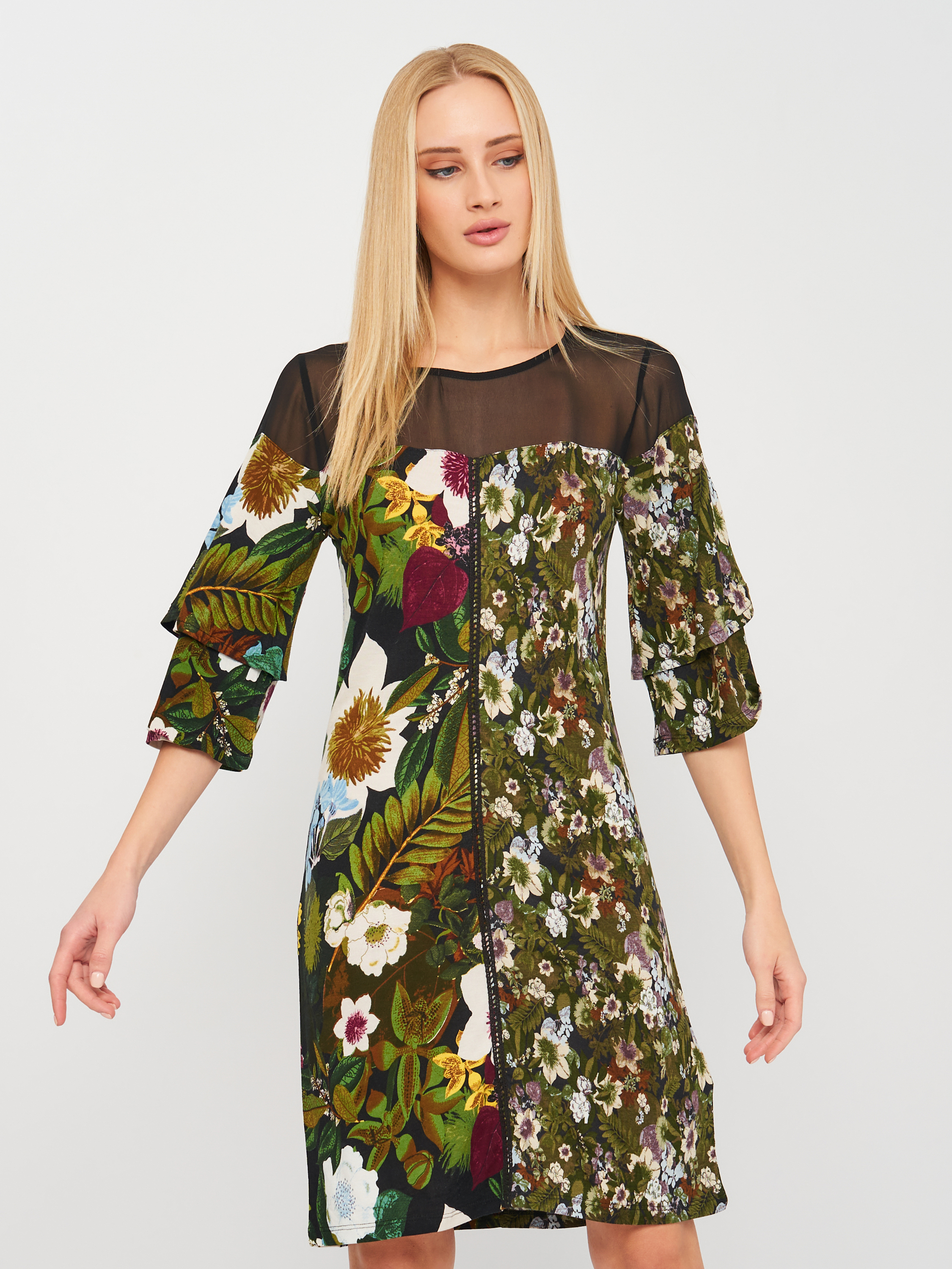 

Платье Desigual 18WWVK39-4086 M Черное