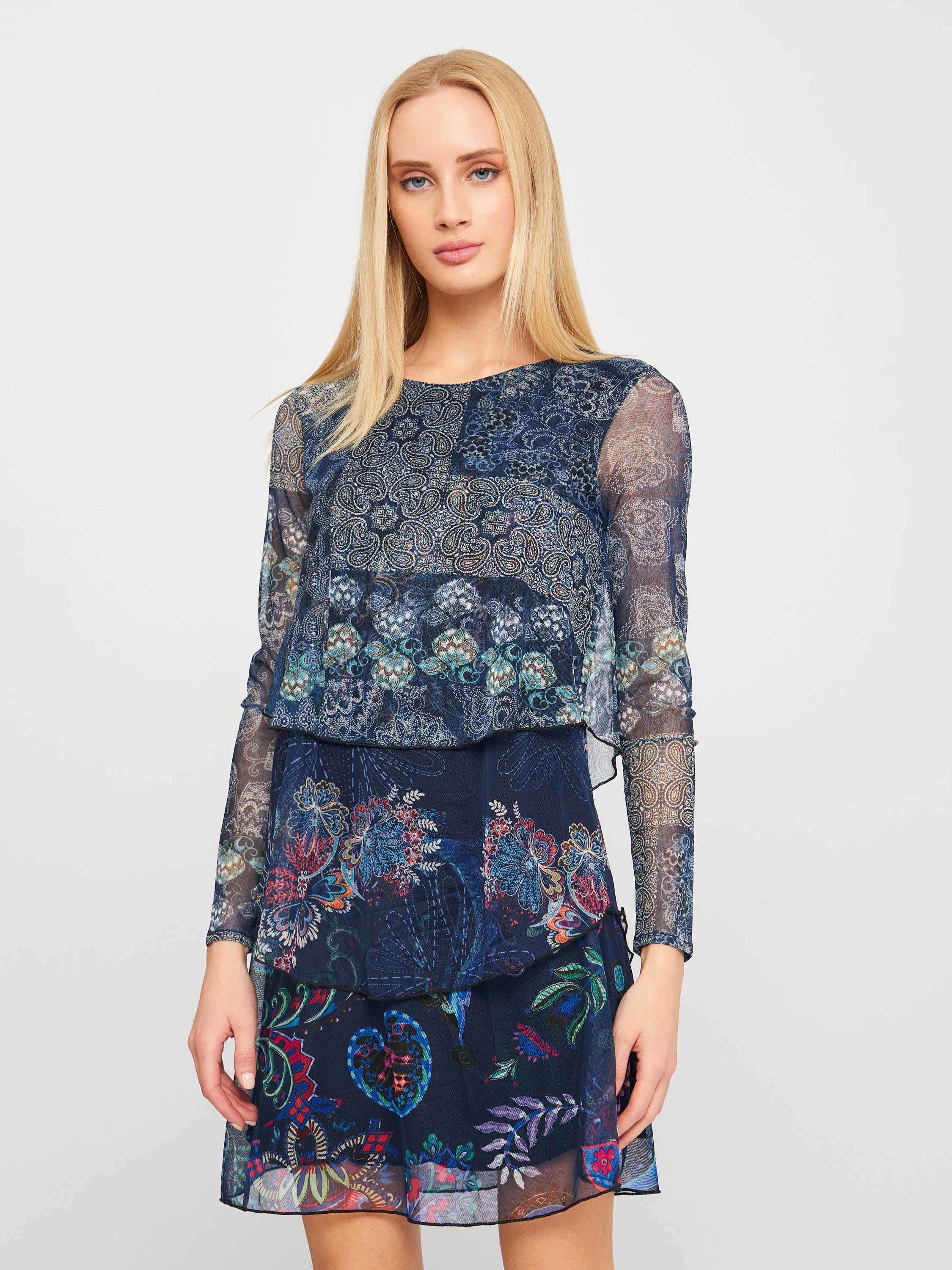 

Платье Desigual 19SWVKY2-5006 XS Синее