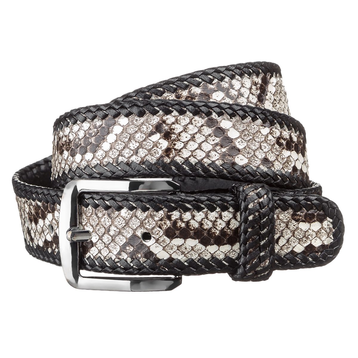 

Мужской кожаный ремень SNAKE LEATHER 3,7х120 см Разноцветный 000168221