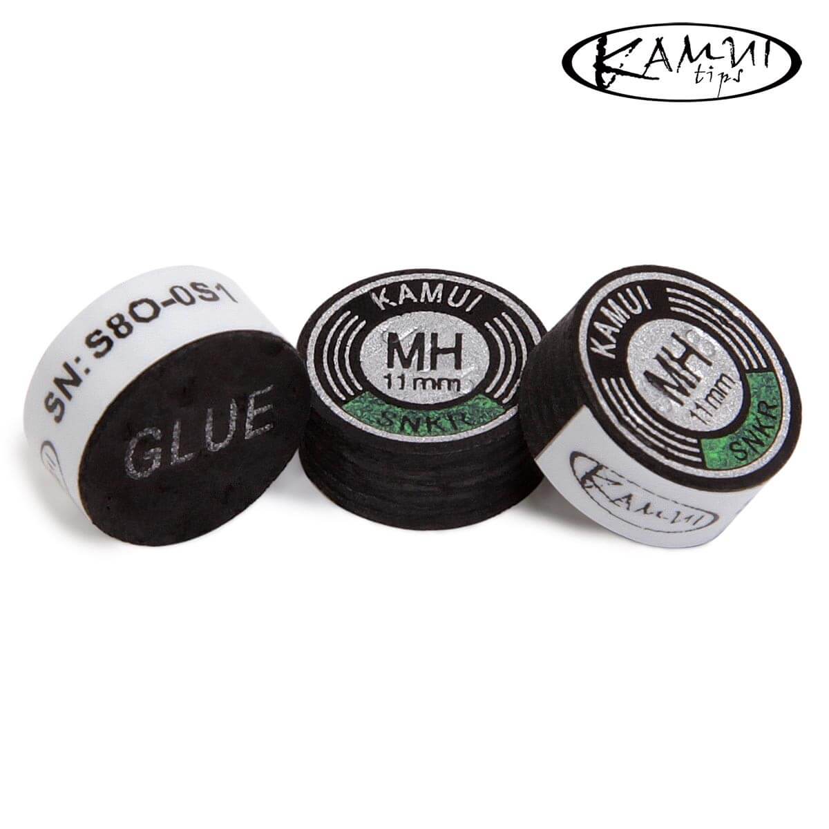 

Наклейка для снукера Kamui Black M/H 11mm