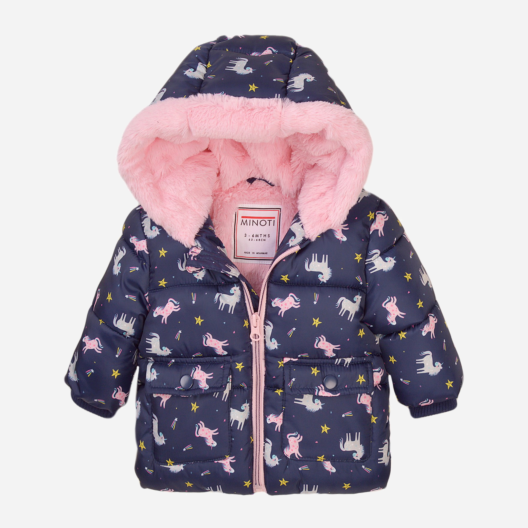 

Зимняя куртка Minoti Magical 1 33722KID 86-92 см Синяя