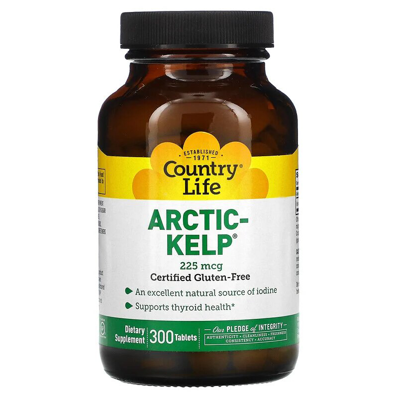 

Country Life Arctic-Kelp 300 таблеток (4384303836)