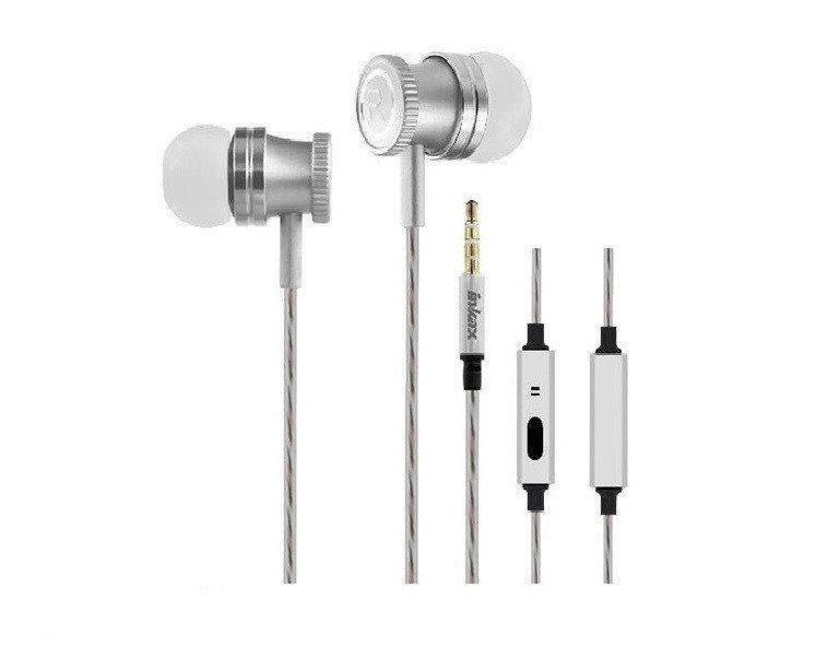

Наушники вакуумные с микрофоном Inkax E58 Metal проводные