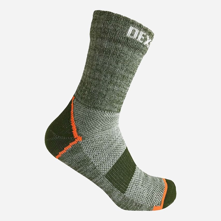 

Водонепроницаемые носки DexShell Terrian Walking Ankle DS848HPGL L Зеленые