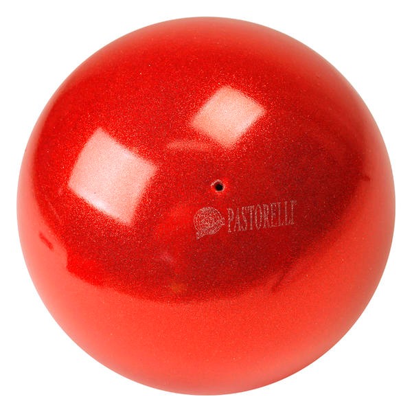 

Мяч Pastorelli 18см New Generation FIG GLITTER Rosso HV